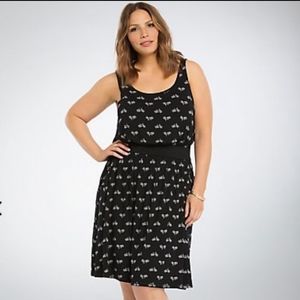 Torrid Bicycle Print Jersey Casual Dress